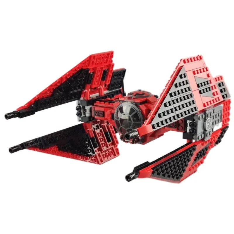 Figurine de Construction - TIE Interceptor Rouge