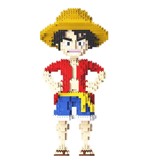 Figurine de Construction - Monkey D. Luffy