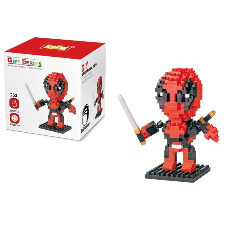 Figurine de Construction Avengers - Deadpool 8.5 cm