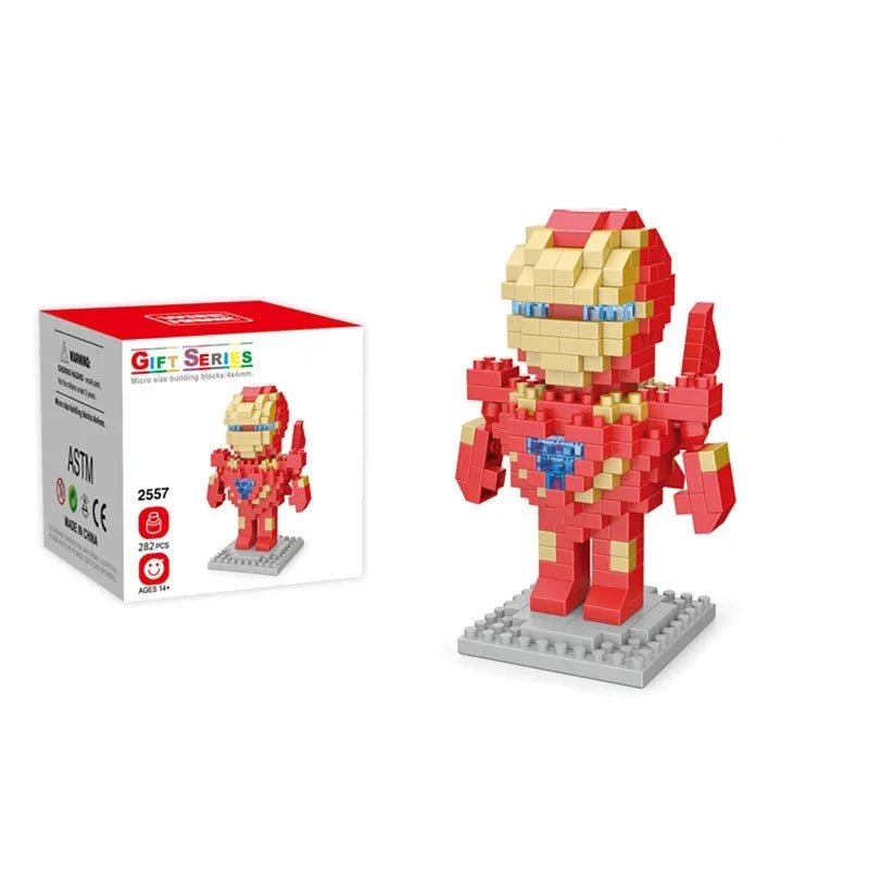 Figurine de Construction Avengers - Iron Man 8.6 cm