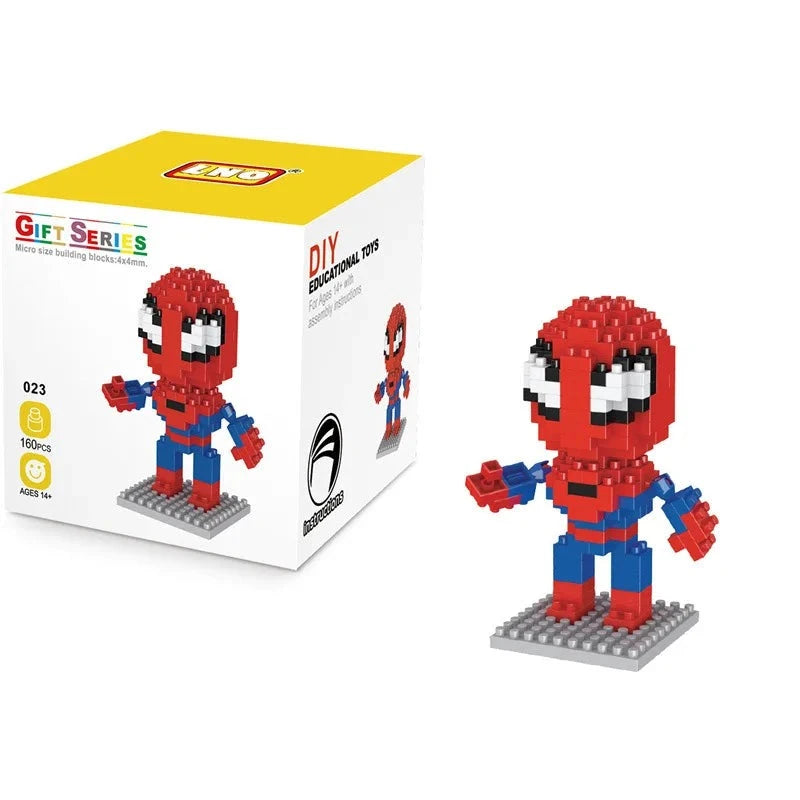 Figurine de Construction Avengers - Spider-Man 9 cm