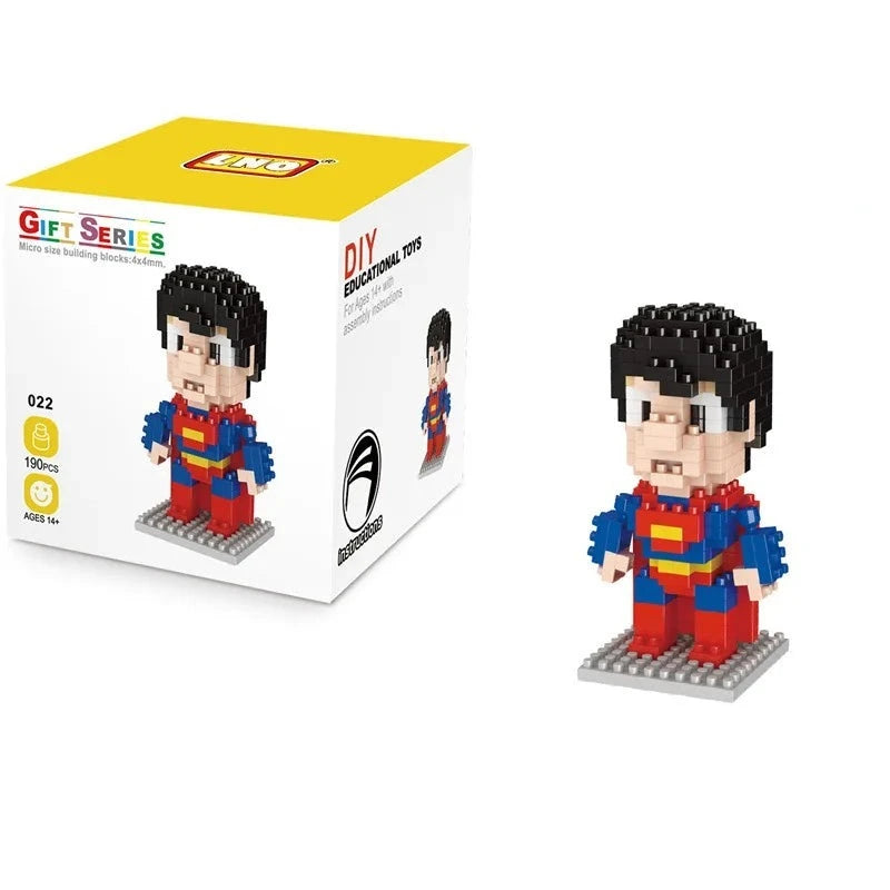 Figurine de Construction - Superman 9 cm