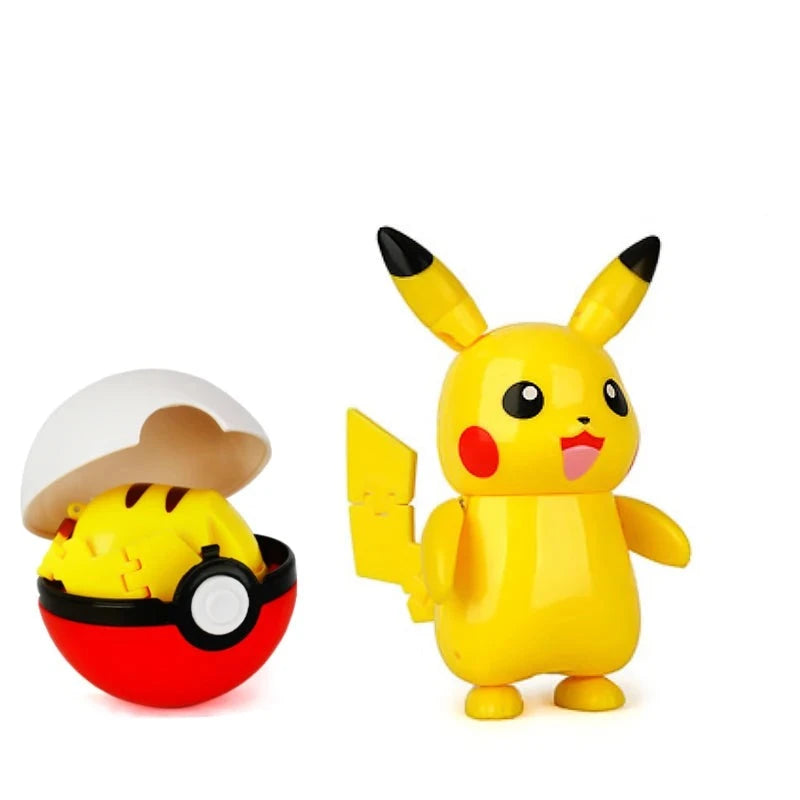 Figurine Pokemon Pokeball - Pikachu B