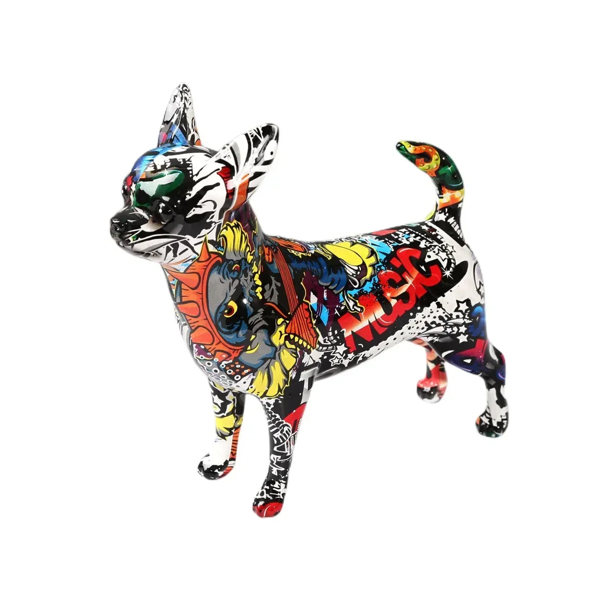 Figurine Graffiti Chihuahua #F