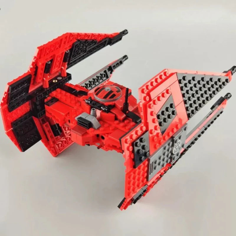 Figurine de Construction - TIE Interceptor Rouge 5