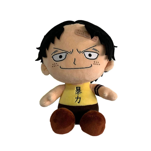 Figurine Peluche One Piece - Ace 25 cm