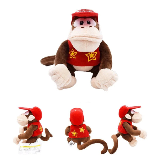 Figurine Peluche Super Mario - Diddy Kong 15 cm