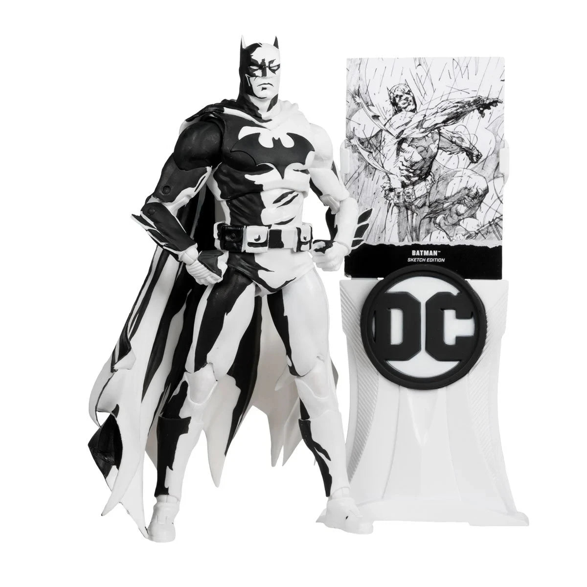 Figurine Batman Sketch Edition Noir & Blanc 18 cm 2