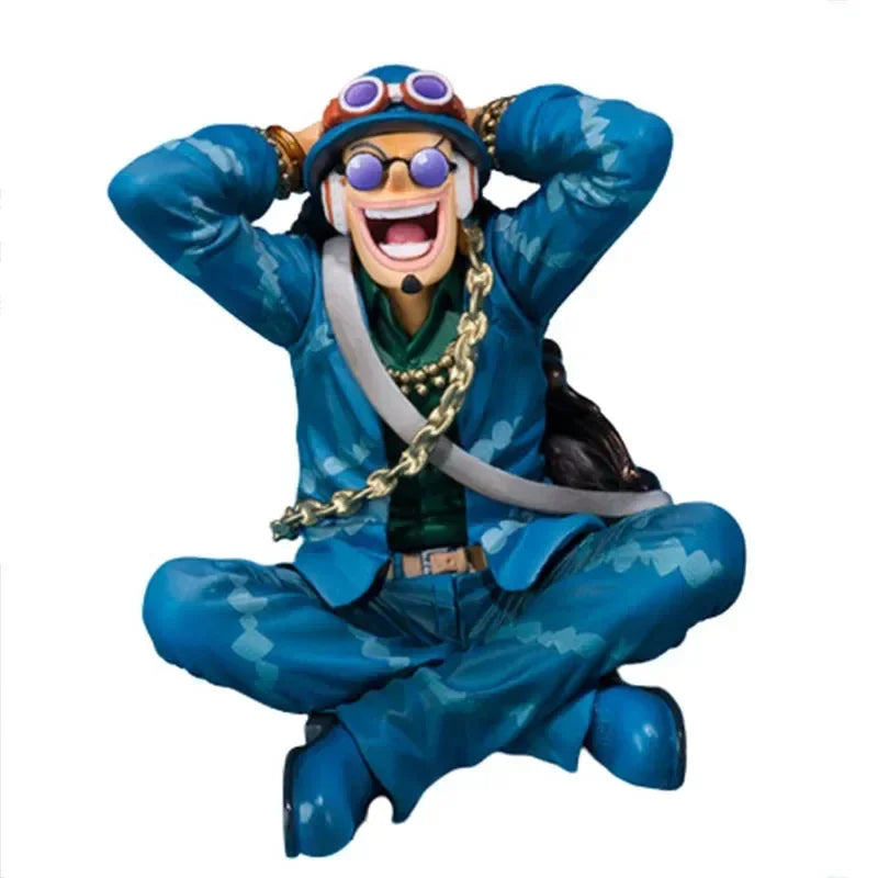 Figurine One Piece - Usopp Bleu 7 cm