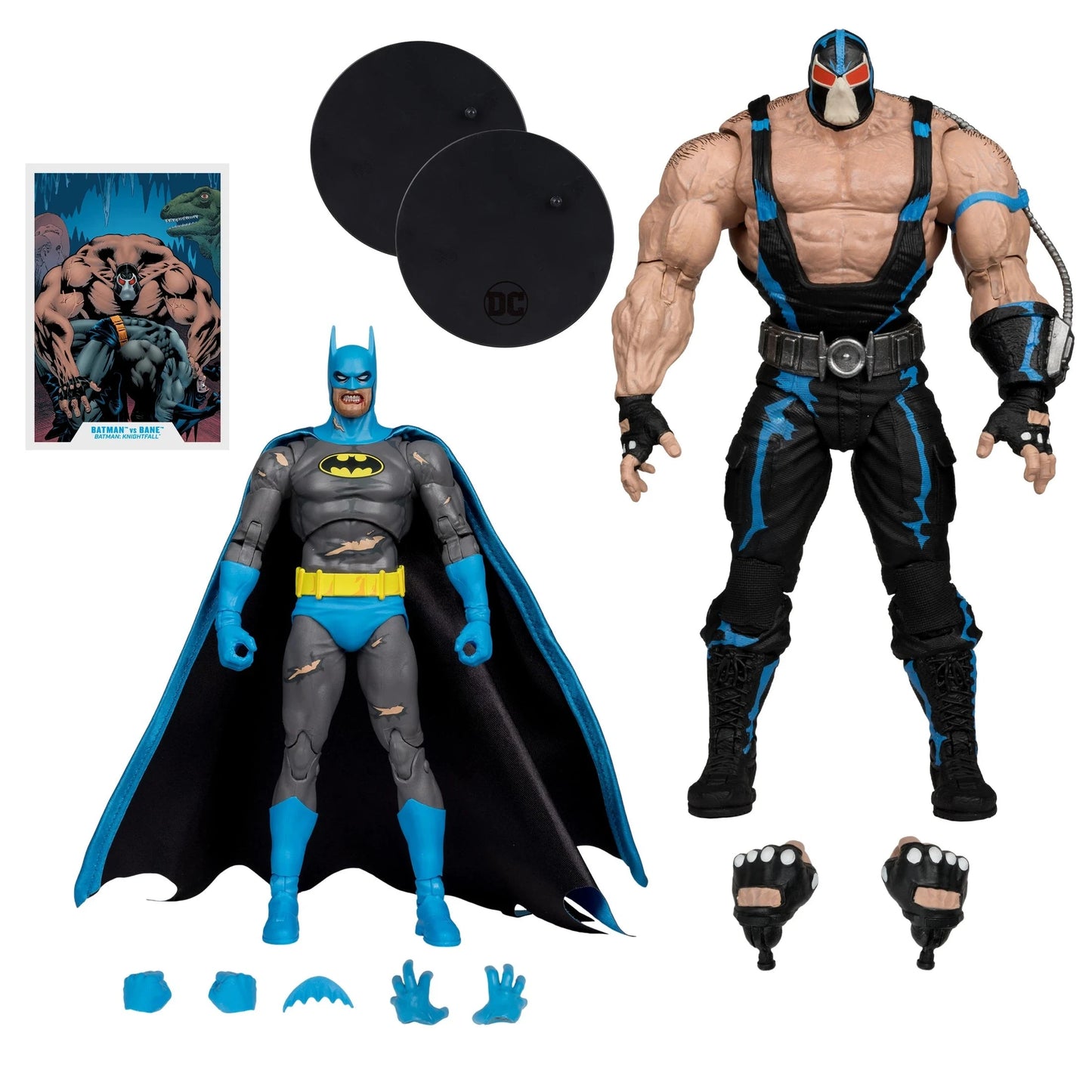 Figurine Batman vs Bane 18 cm 2