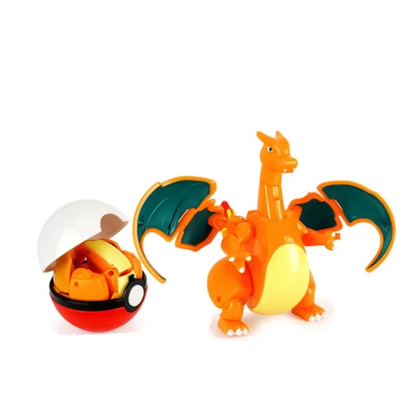 Figurine Pokemon Pokeball - Dracaufeu