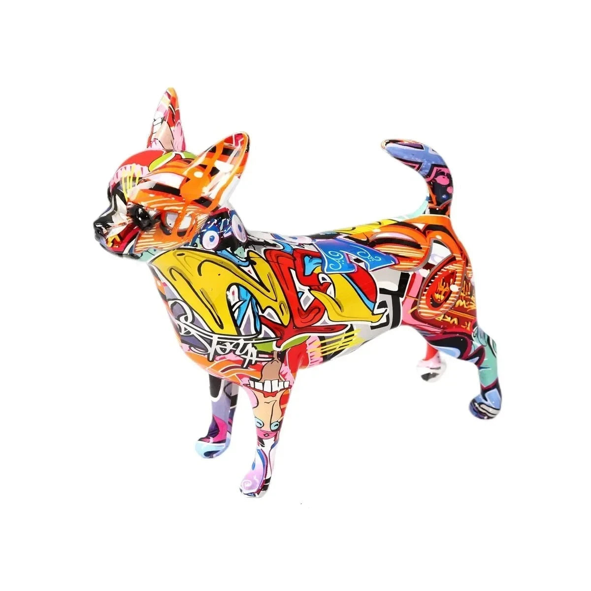 Figurine Graffiti Chihuahua #B 20 cm