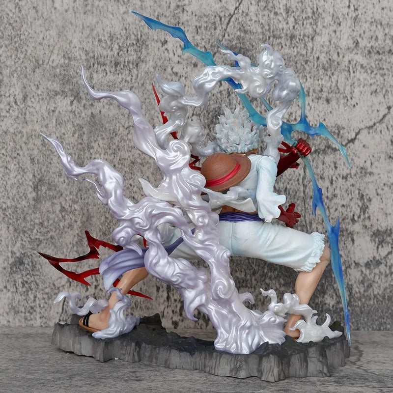 Figurine One Piece - Collector Luffy Gear 5 28cm 3