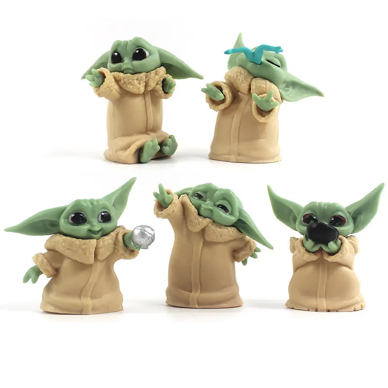 Figurine Master Baby Yoda x5 B