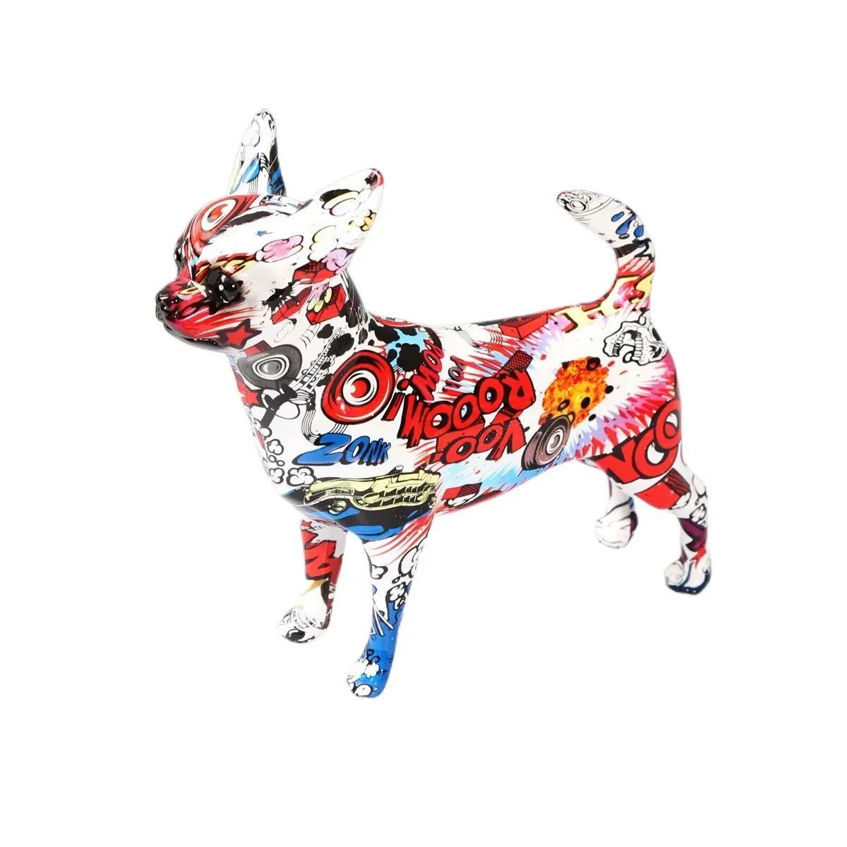 Figurine Graffiti Chihuahua #D