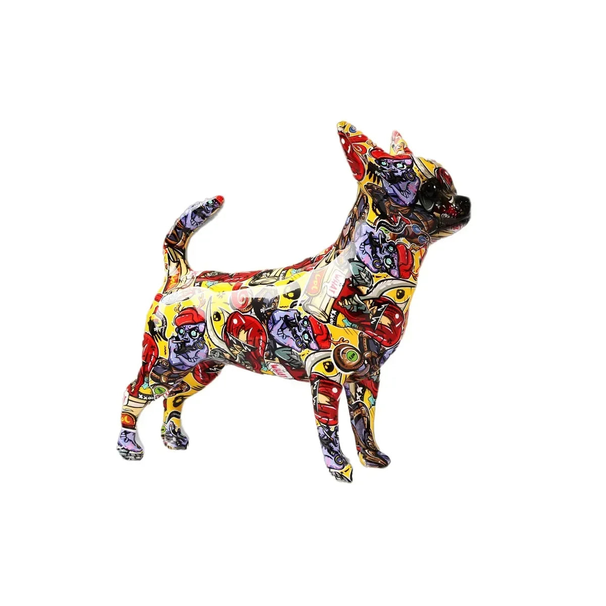 Figurine Graffiti Chihuahua #E