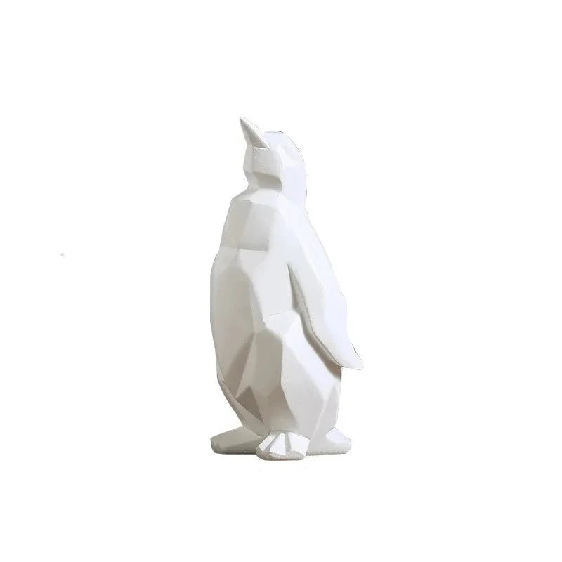 Figurine Pingouin Blanc 17.5 cm