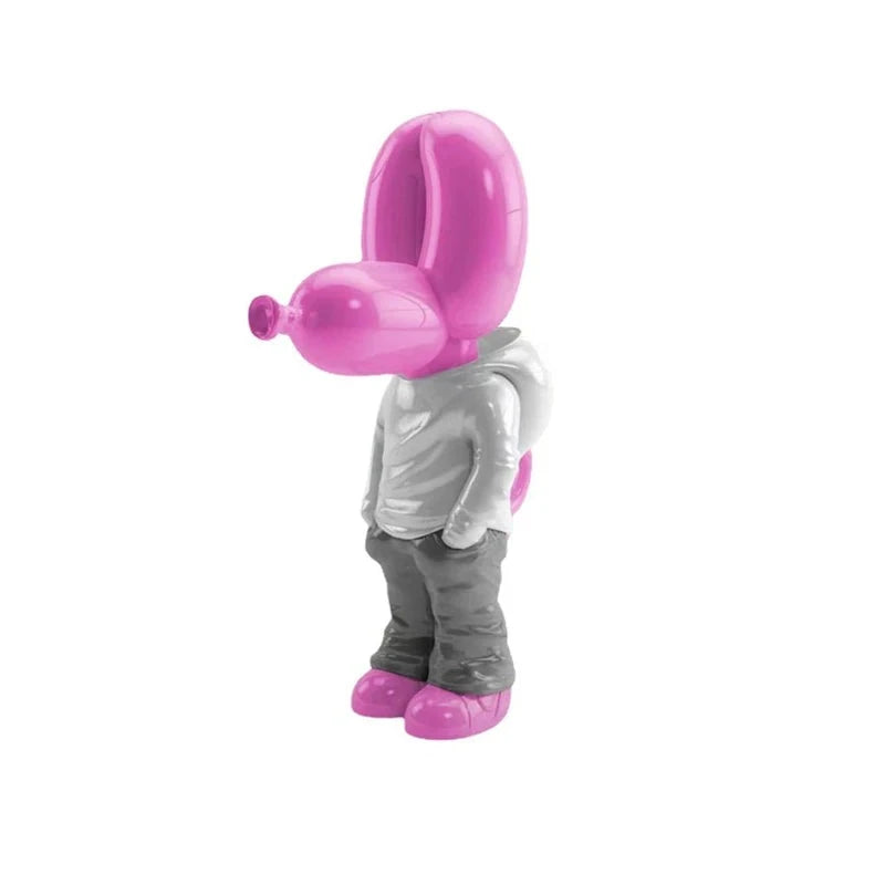 Figurine Balloon Dog Rose 18 cm