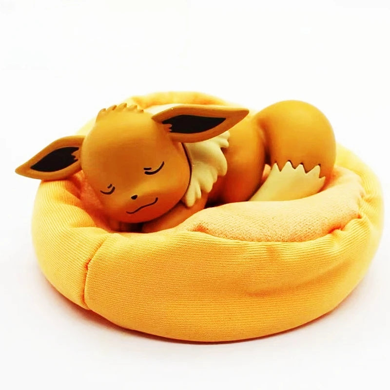 Figurine Pokémon - Évoli Dormant 7 cm