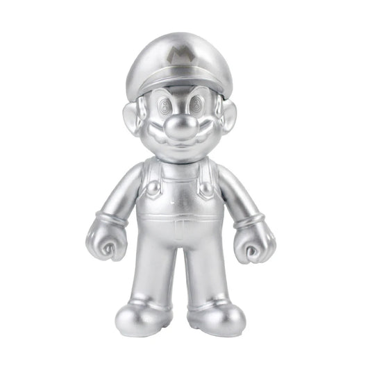 Figurine Super Mario Bros - Mario Argenté