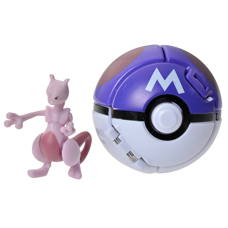 Figurine Pokémon Pokeball - Mewtwo