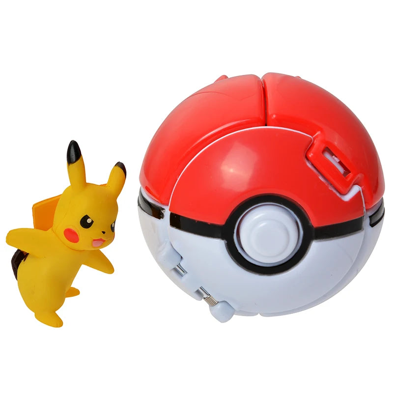 Figurine Pokémon Pokeball - Pikachu #B