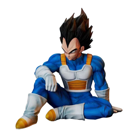 Figurine Dragon Ball Z - Vegeta Assis 15 cm