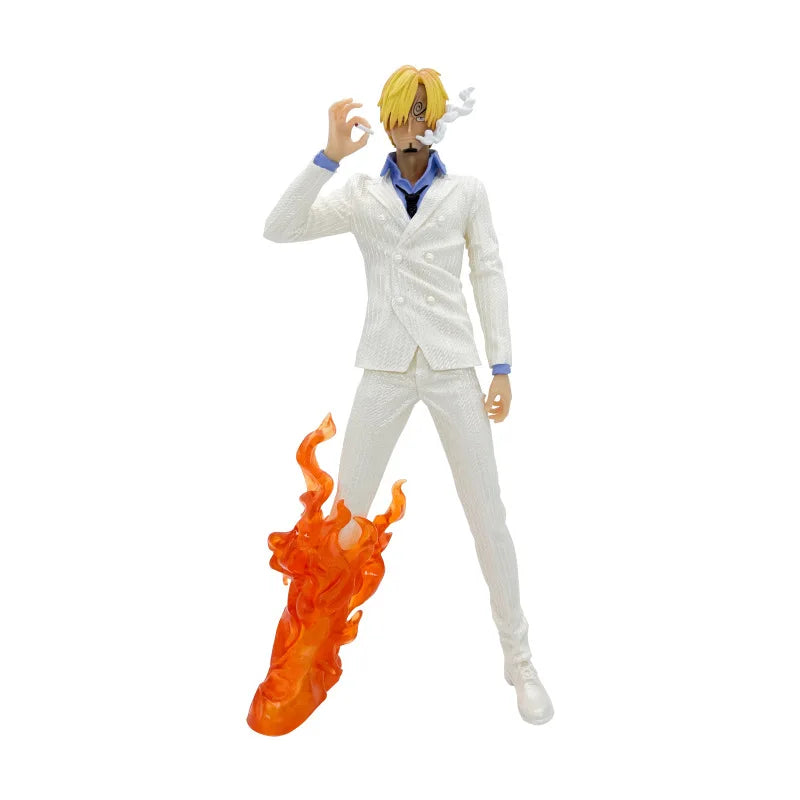 Figurine One Piece - Collector Sanji 34cm BLANC