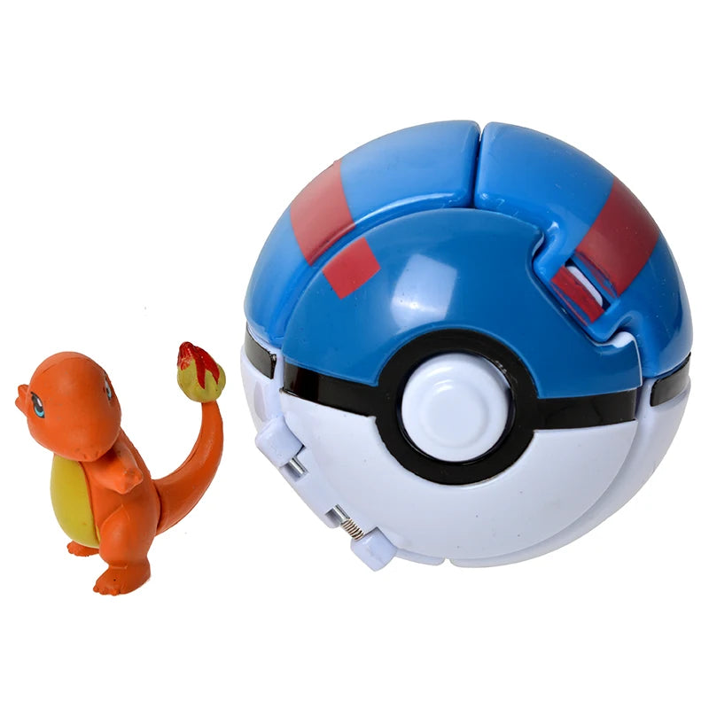 Figurine Pokémon Pokeball - Salamèche #G