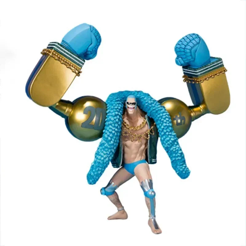 Figurine One Piece - Franky Bleu 26 cm