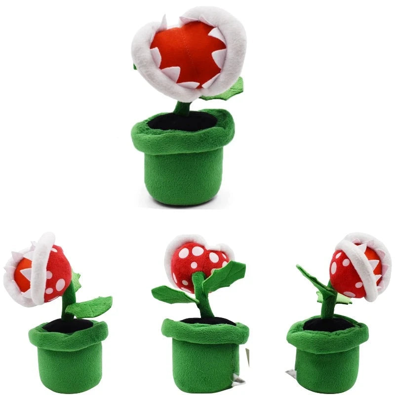 Figurine Peluche Super Mario - Piranha Plant 22 cm