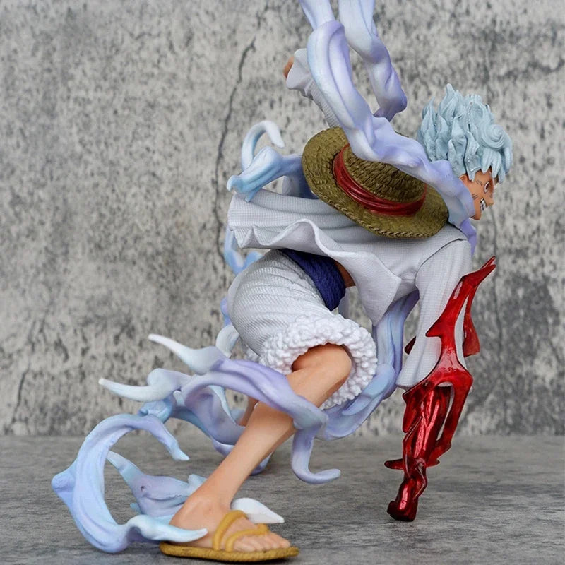 Figurine Luffy Gear 5 Fruit Awakening Gk détails 2