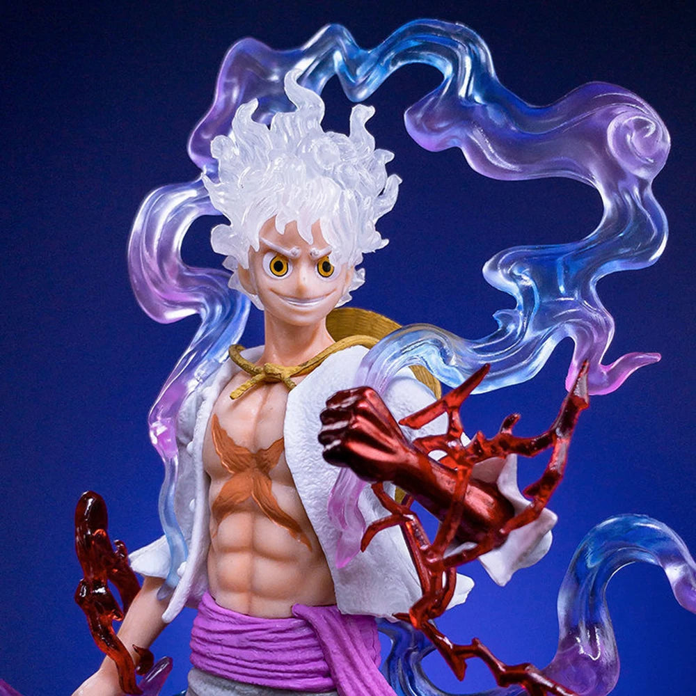 Figurine Luffy GEAR 5 Nika détails 2