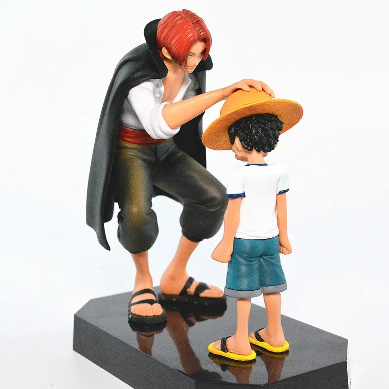 Figurine Once Piece - Luffy & Shanks 18 cm 2