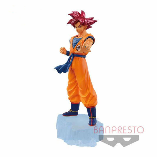 Figurine Dragon Ball Z - Son Goku SSJ God 18 cm