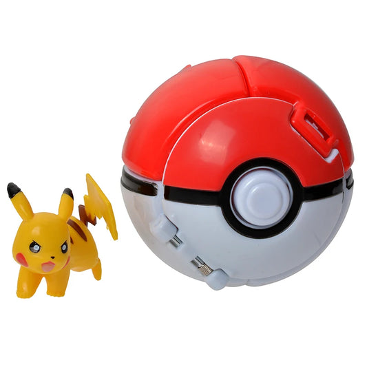 Figurine Pokémon Pokeball - Pikachu #D