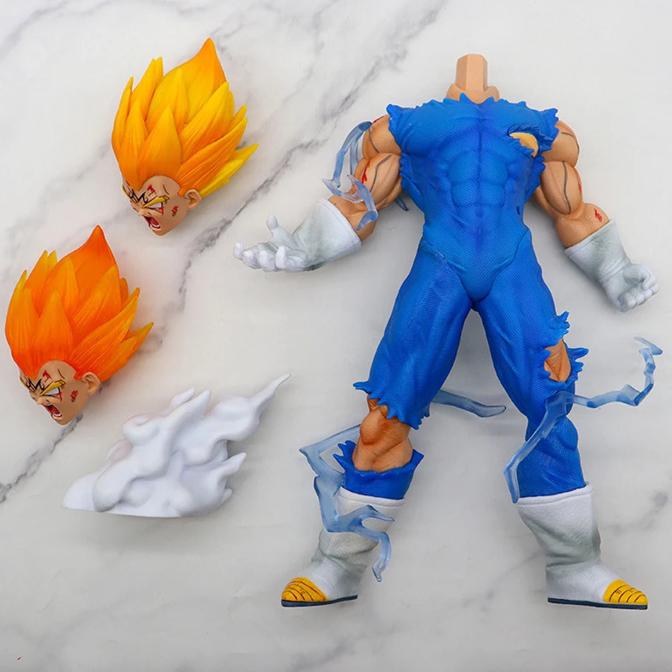 Figurine Super Saiyan Vegeta Destruction détails 2