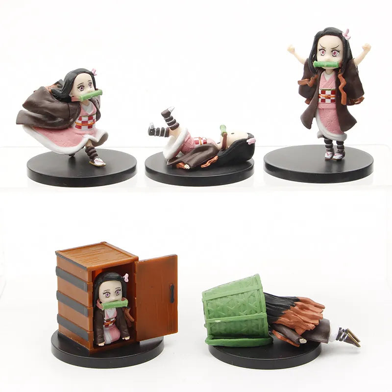 Figurine Demon Slayer - Nezuko Kamado 5pcs 2