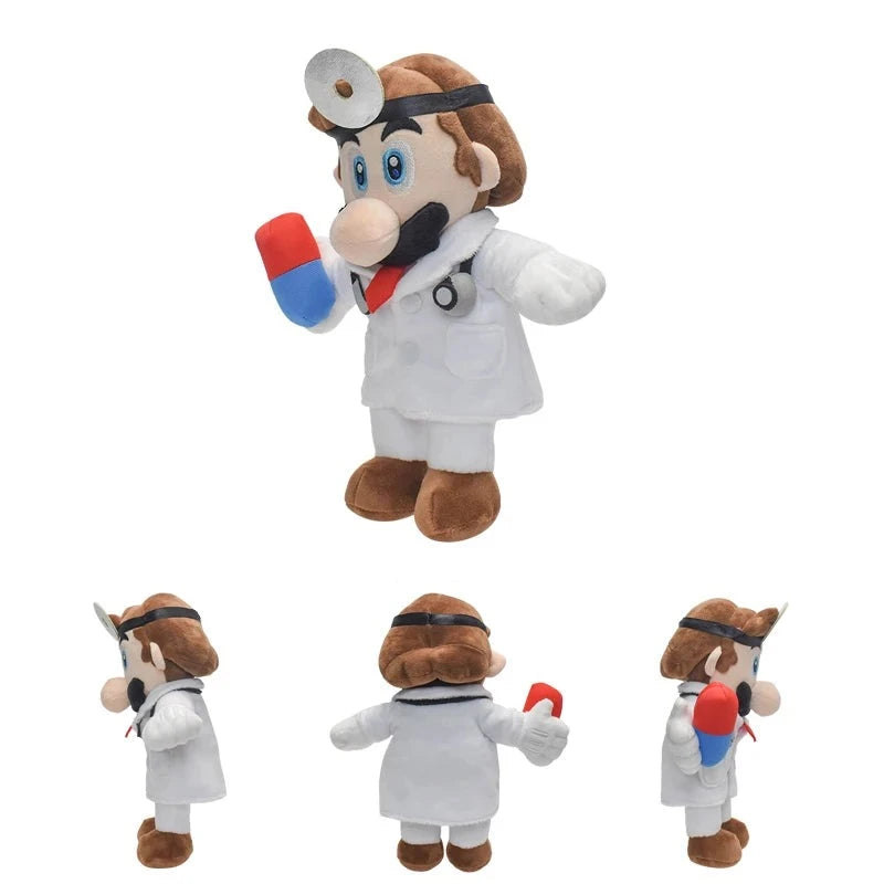 Figurine Peluche Super Mario - Doctor Mario 23 cm