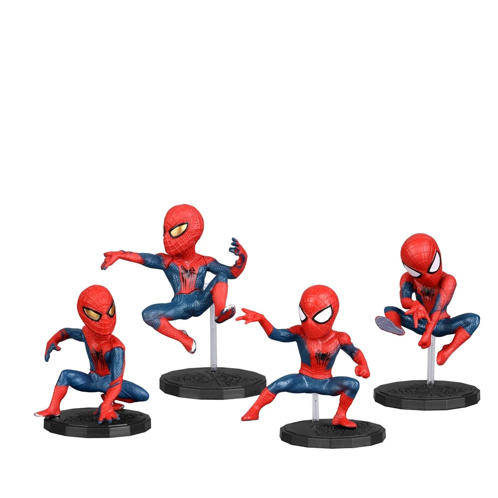 Figurine Disney Movie Superhero Spider 4pcs/Set 6-8cm 5