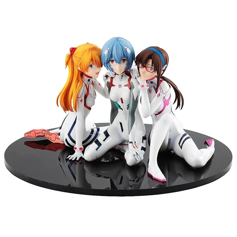 Figurine Neon Genesis Evangelion - 3 Pièces 8 cm