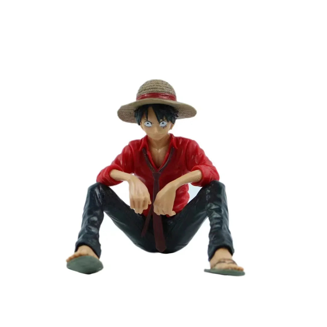 Figurine One Piece - Luffy Tenue Rouge 12 cm