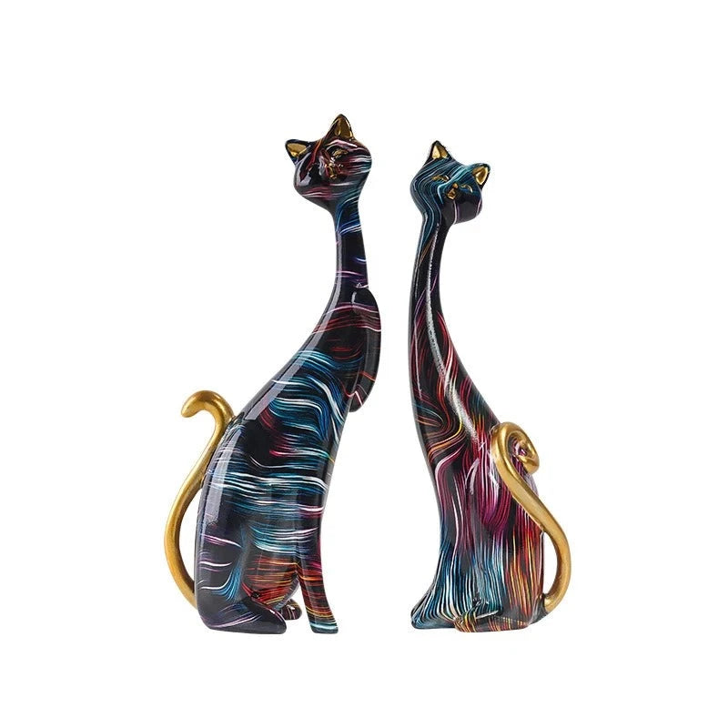 Figurine Chat Graffiti Style C 24 cm