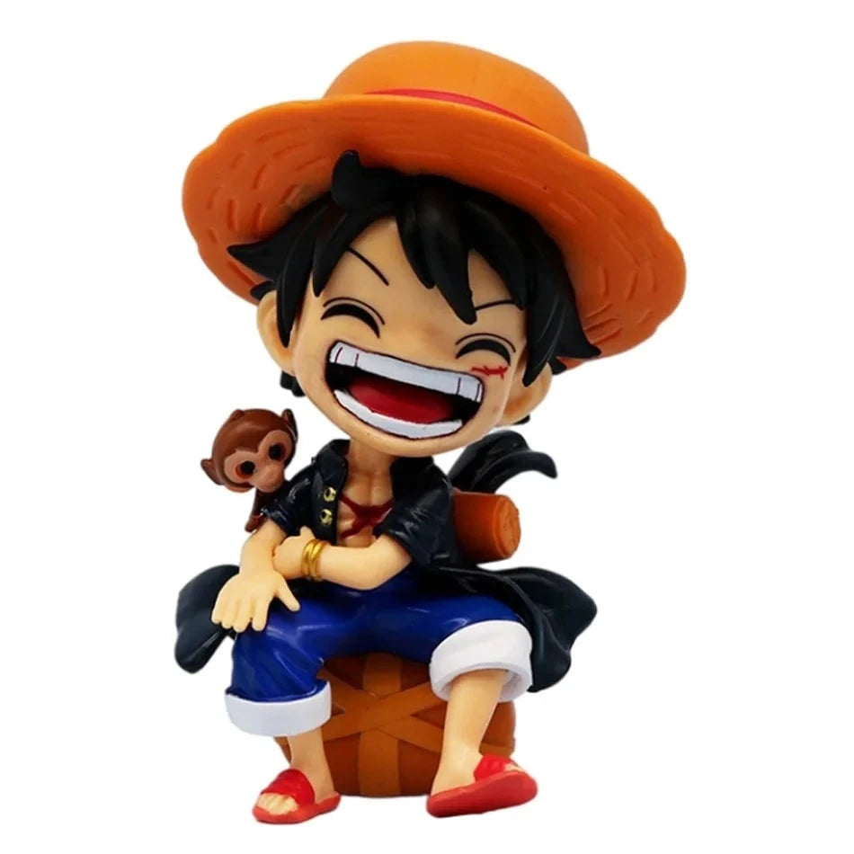 Figurine One Piece - Sourire Monkey D. Luffy 13 cm