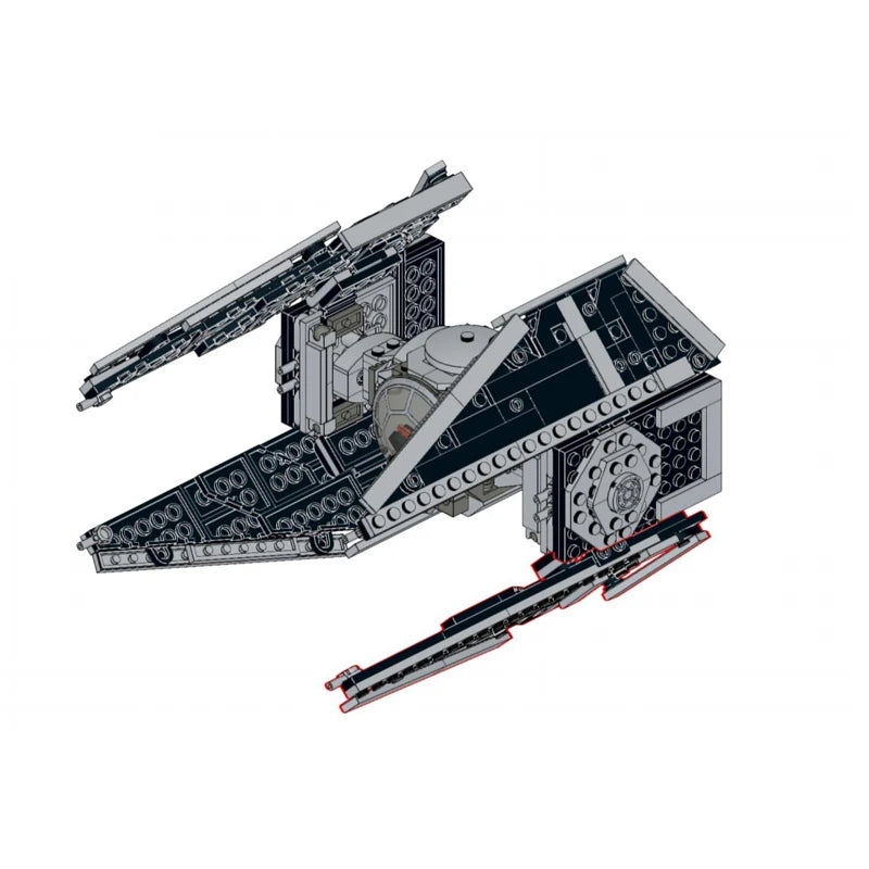 Figurine de Construction - TIE Interceptor 2