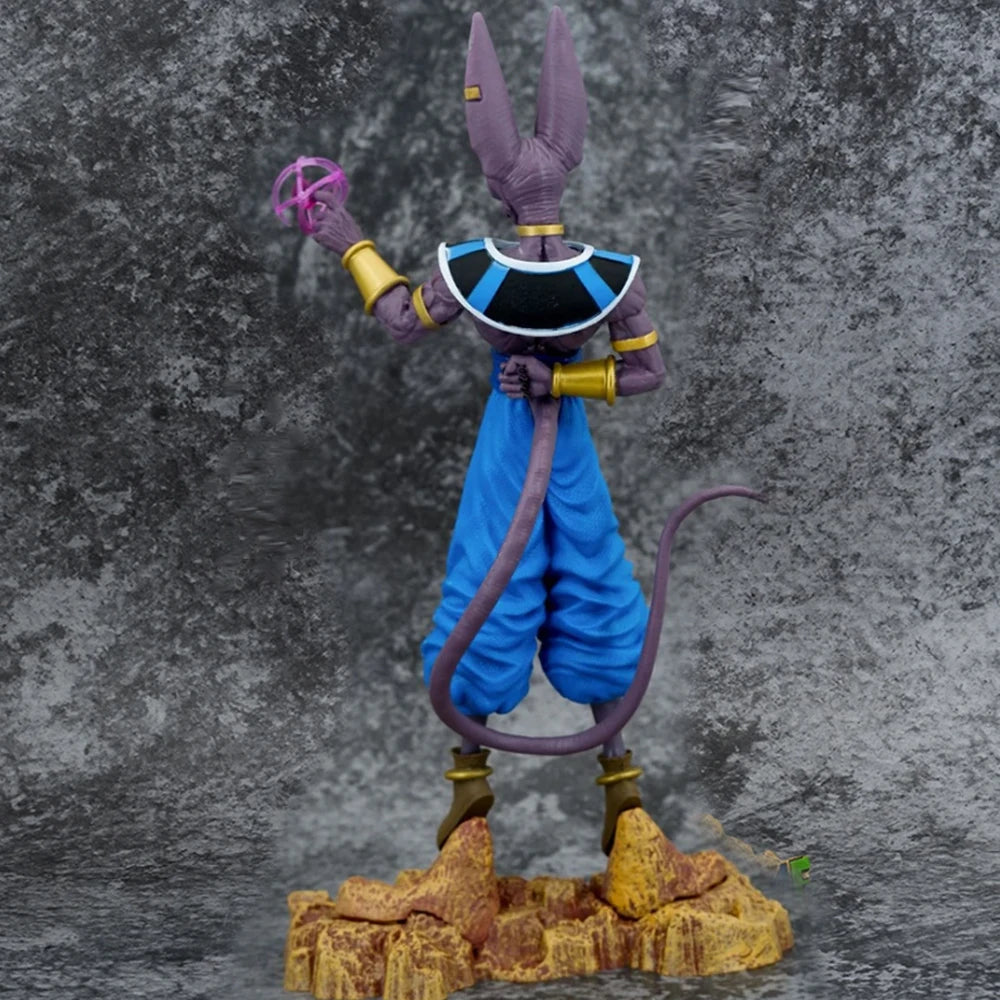 Figurine Beerus Dieu de la Destruction détails 3