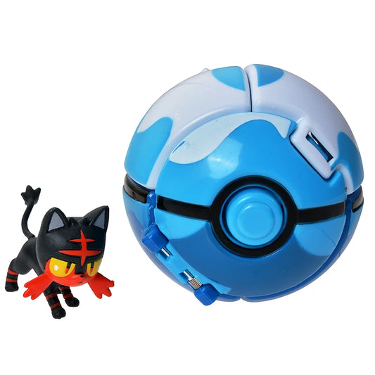 Figurine Pokémon Pokeball - Flamiaou