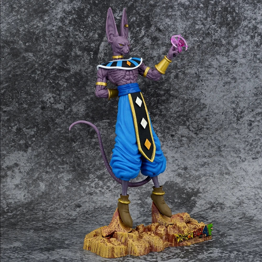 Figurine Beerus Dieu de la Destruction détails