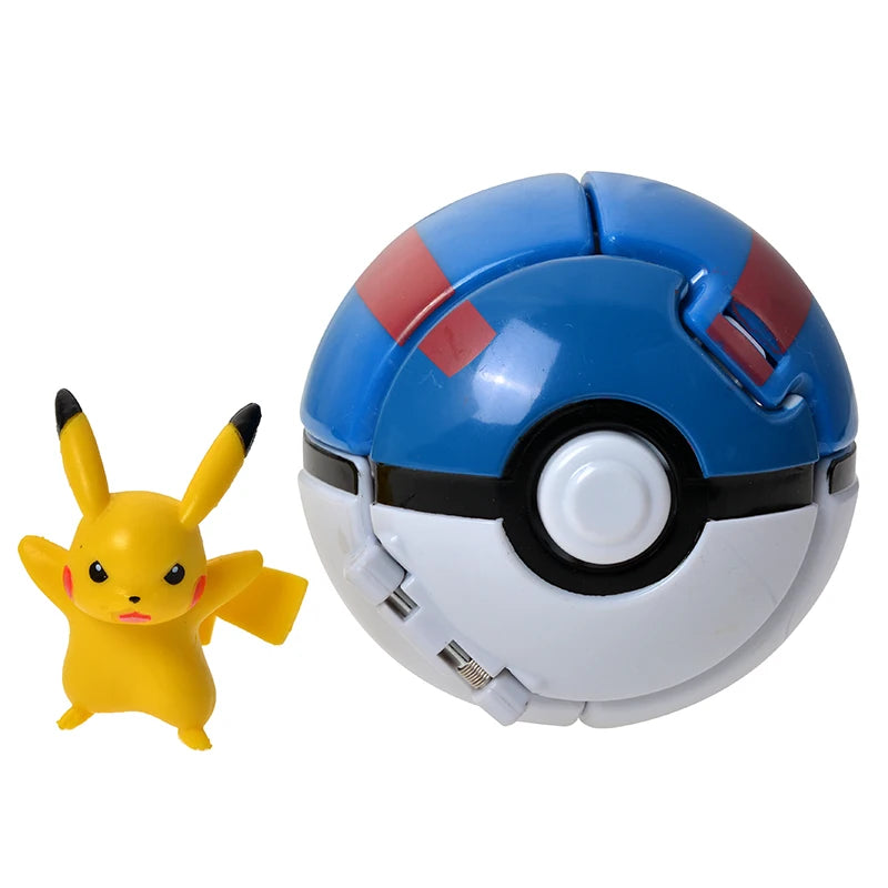 Figurine Pokémon Pokeball - Pikachu #E