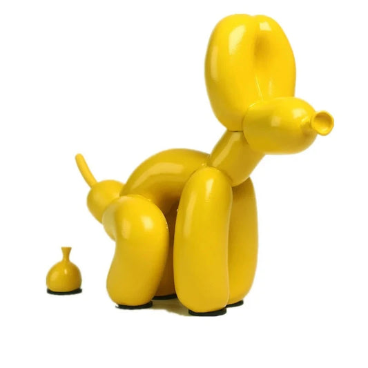 Figurine Balloon Doggy Poo Jaune 22 cm